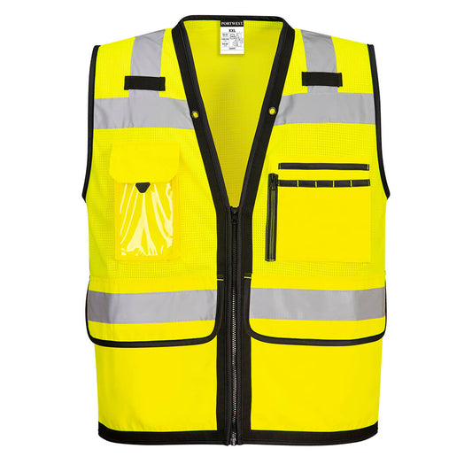 Hi-Vis Heavy Duty Surveyor Vest