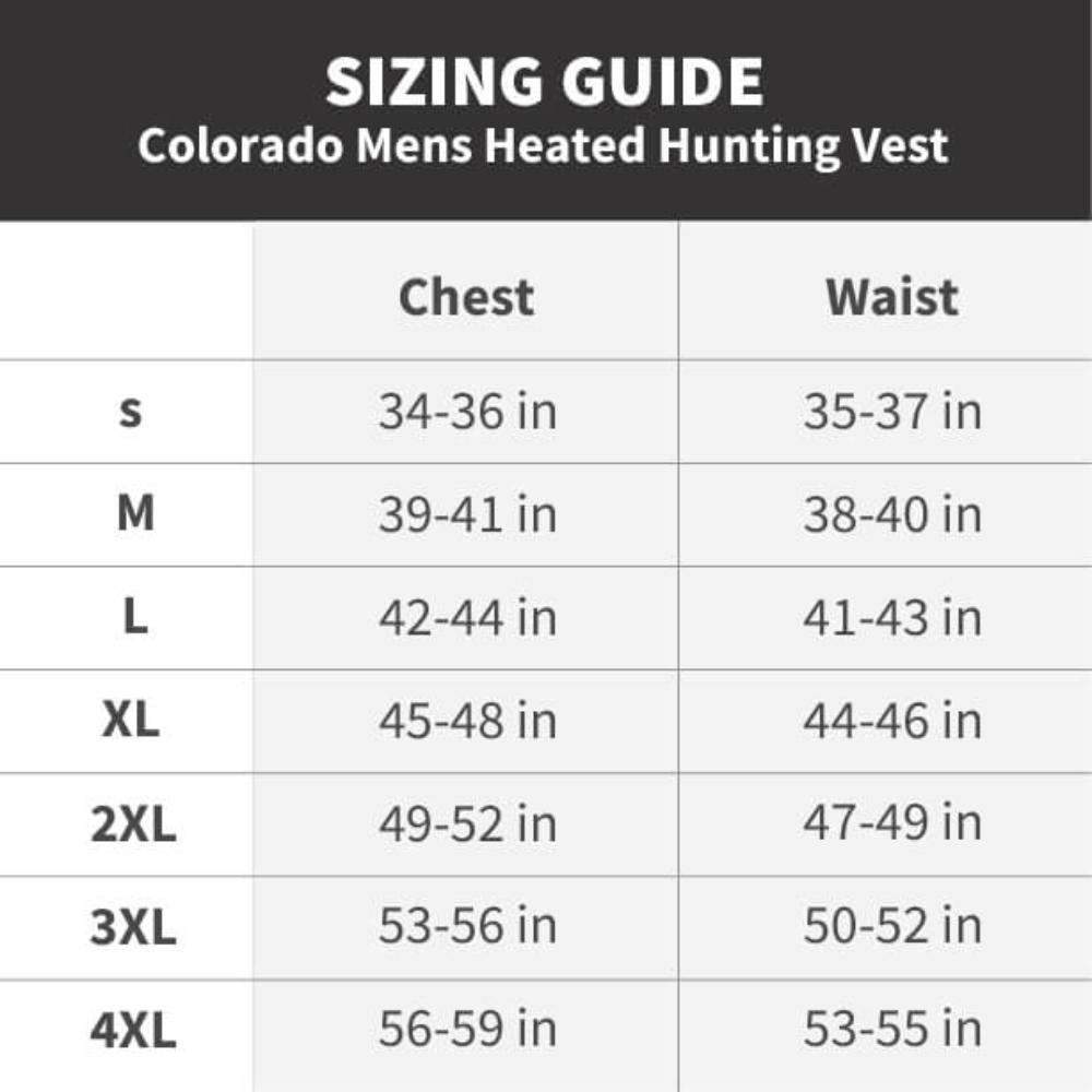 Colorado Men’s Heated Hunting Vest - Camo