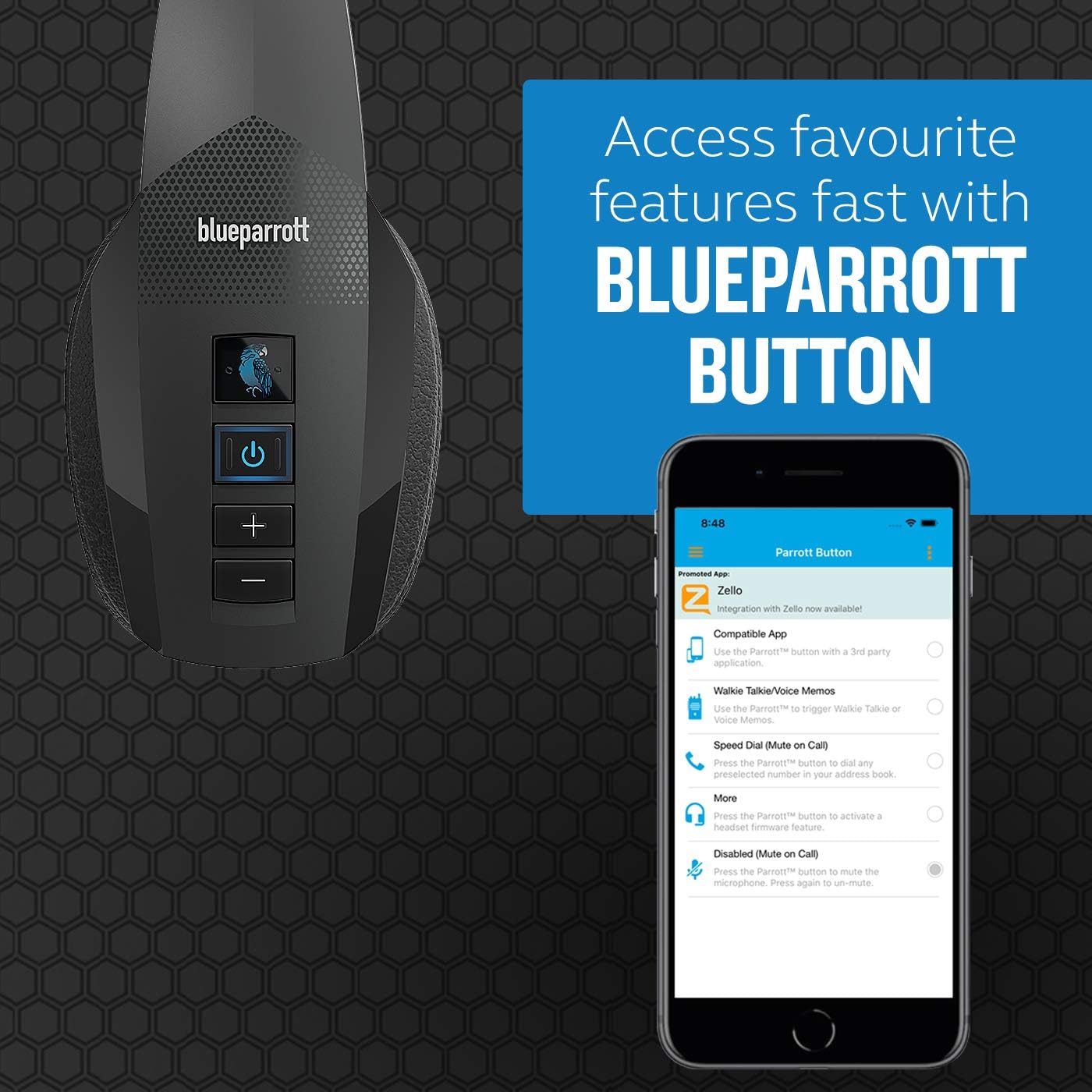 Update blue parrot headset hot sale