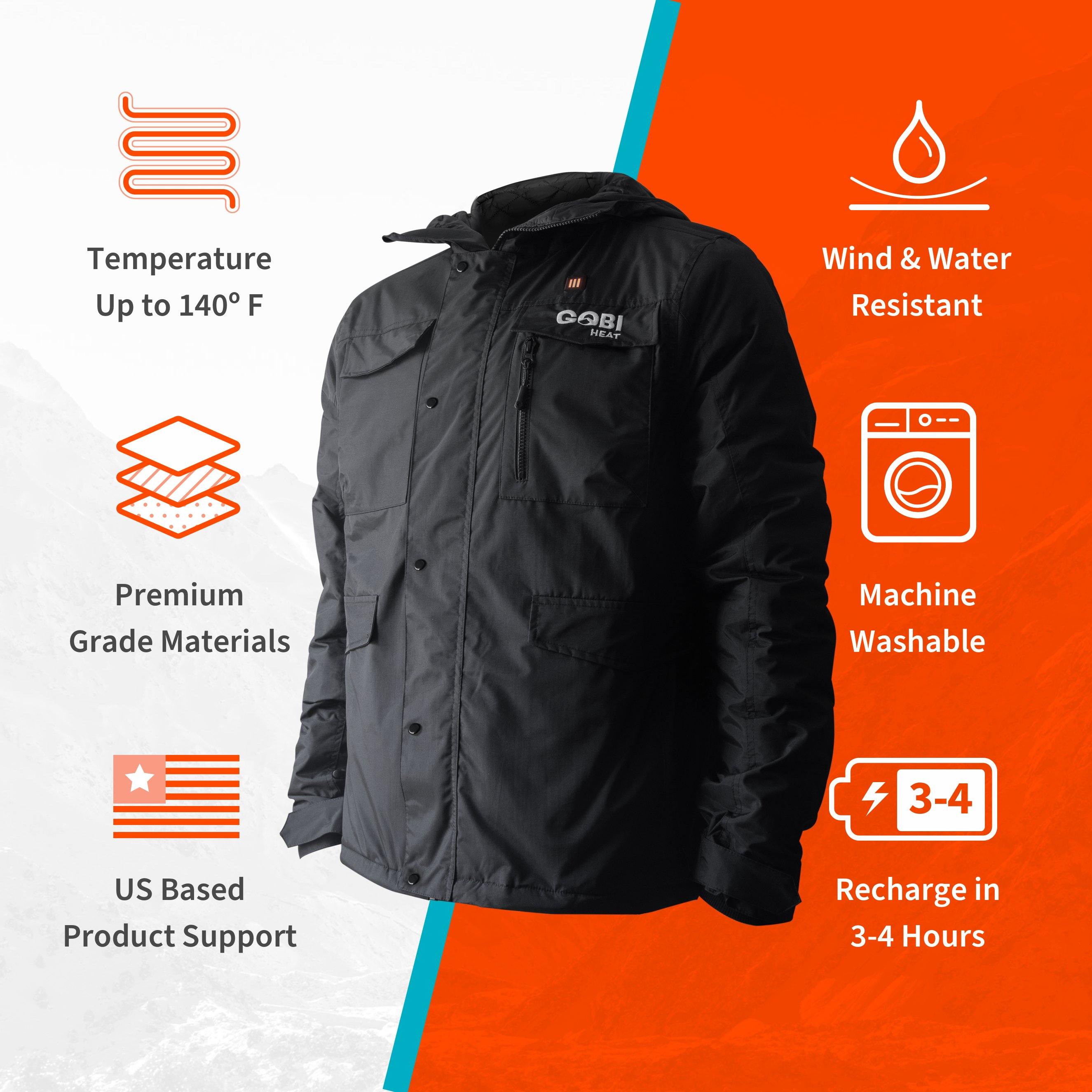 Heated on sale snowboard jacket