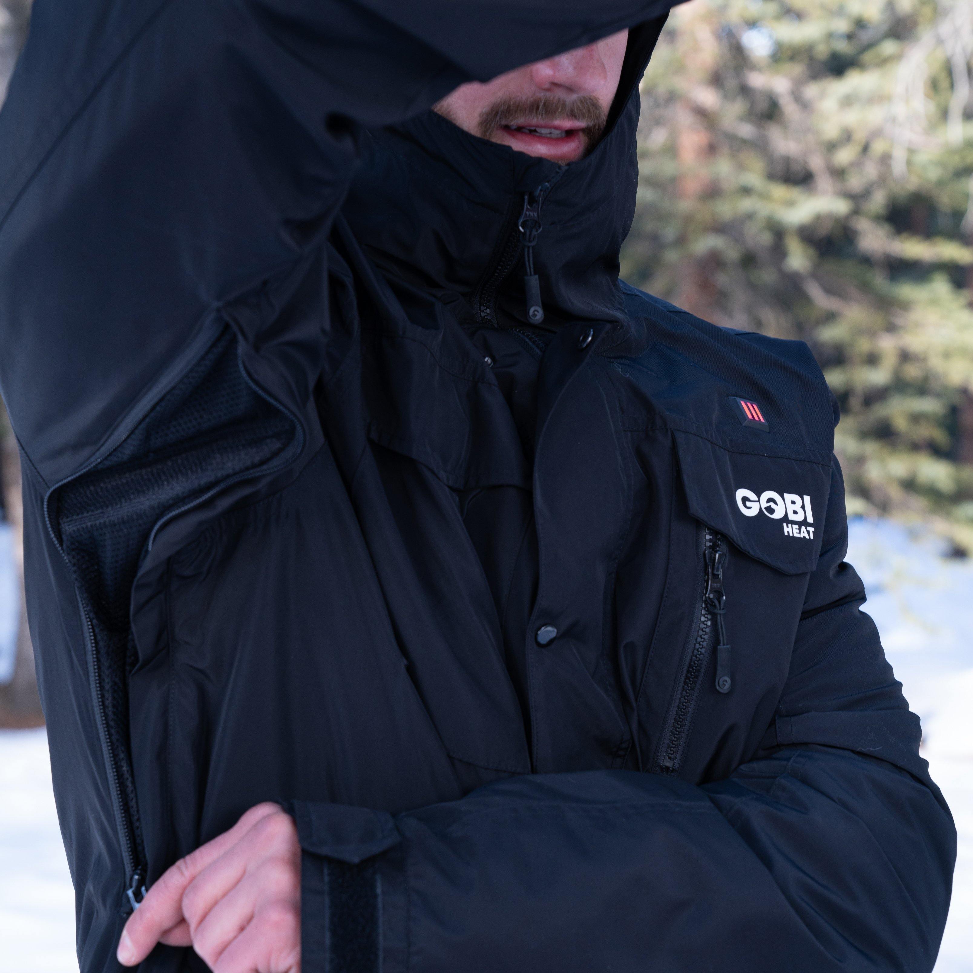 Heated snowboard jacket sale