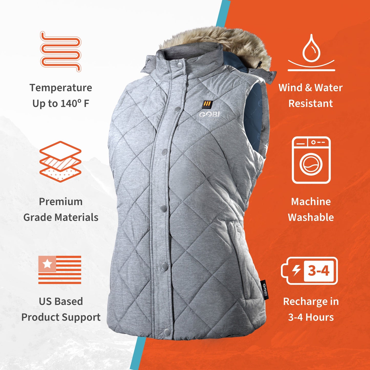 Cirrus Womens Heated Vest