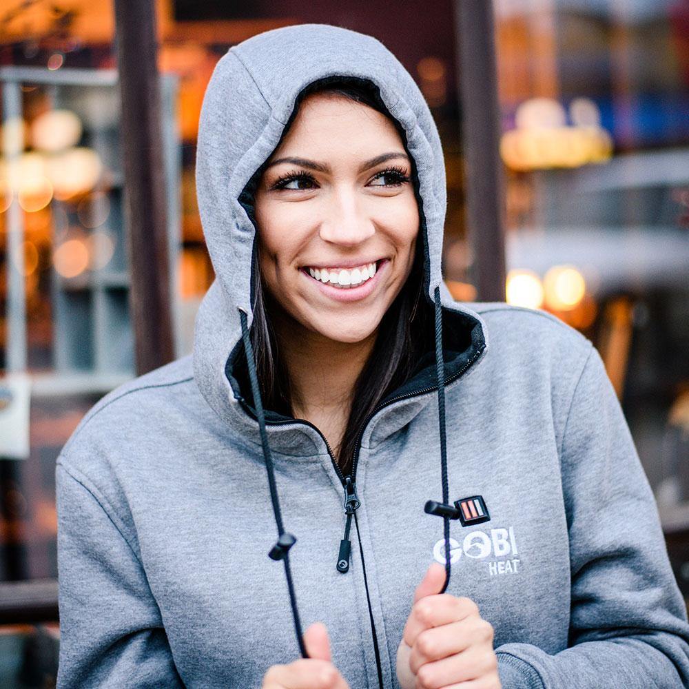 Women's heated hoodie sale